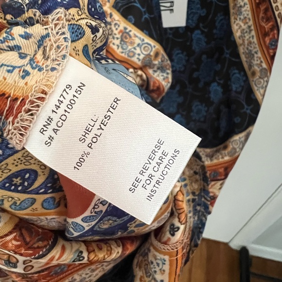 12th Tribe Scarf Pattern Dress - Picture 8 of 8